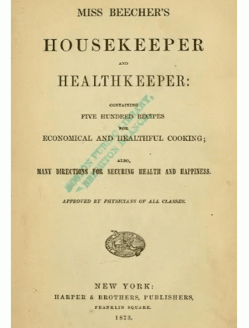 Panna Beecher's Housekeeper i Healthkeeper