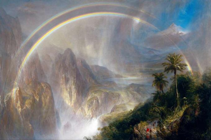 frederic edwin church pora deszczowa w tropikach
