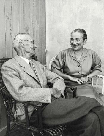 Hermann Hesse i jego żona