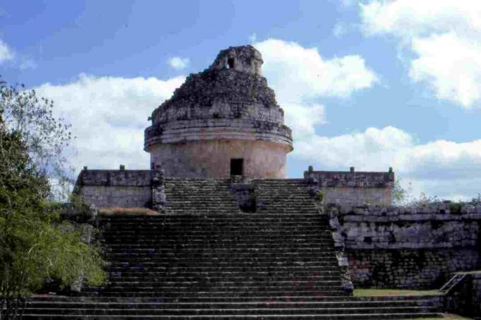 Caracol (Obserwatorium) w Chichén Itzá, Jukatan, Meksyk