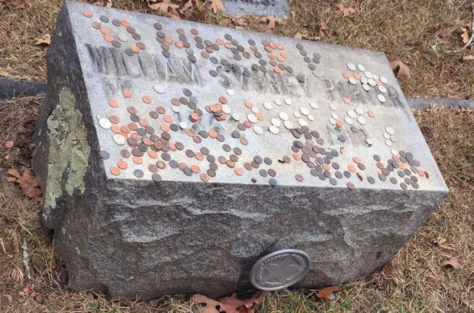 Grave of William Sydney Porter, znany również jako O. Henry w Asheville w Karolinie Północnej