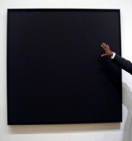 Czarny obraz Ad Reinhardta