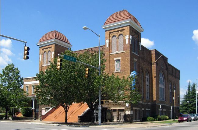 16th Street Baptist Church w Birmingham, Alabama, wrzesień 2005