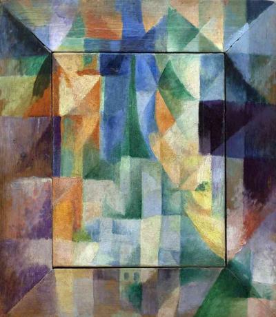 Robert Delaunay jednoczesne okna na miasto