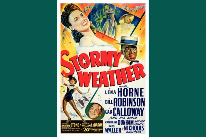 Plakat filmowy do filmu Stormy Weather z 20th Century Fox, 1943