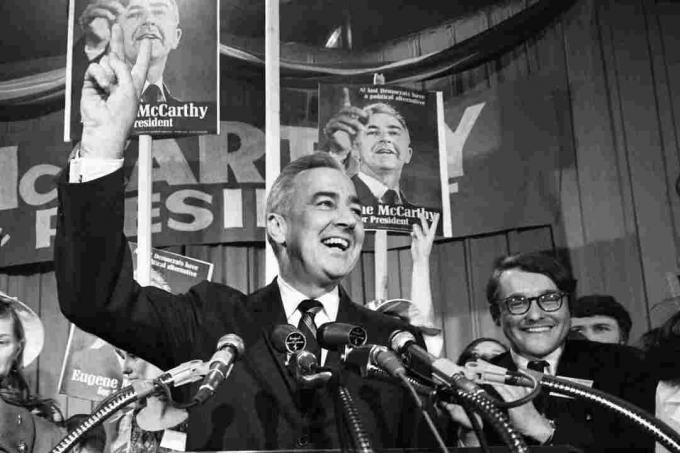 Eugene McCarthy w 1968 roku