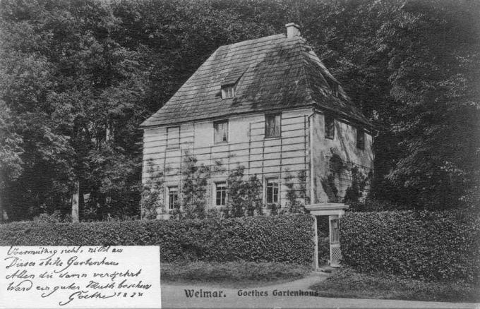 Domek ogrodowy Goethego