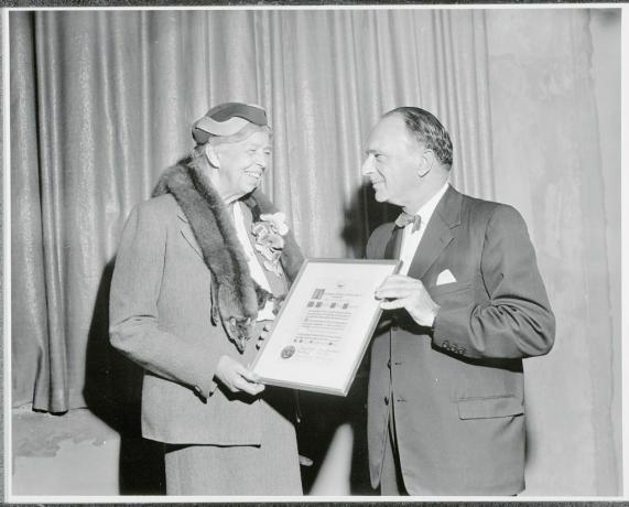 Eleanor Roosevelt Being Award