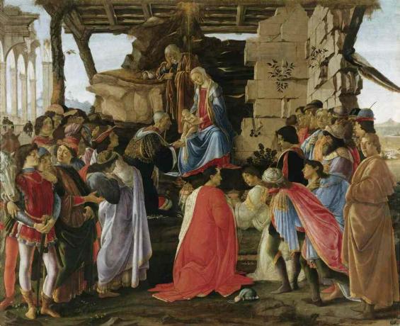 sandro botticelli adoracja magów