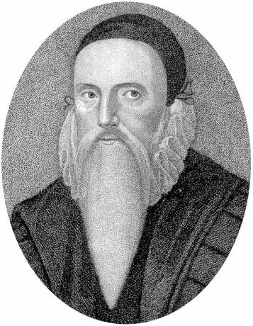 Dr John Dee (1527-1608) naukowiec filozof, matematyk