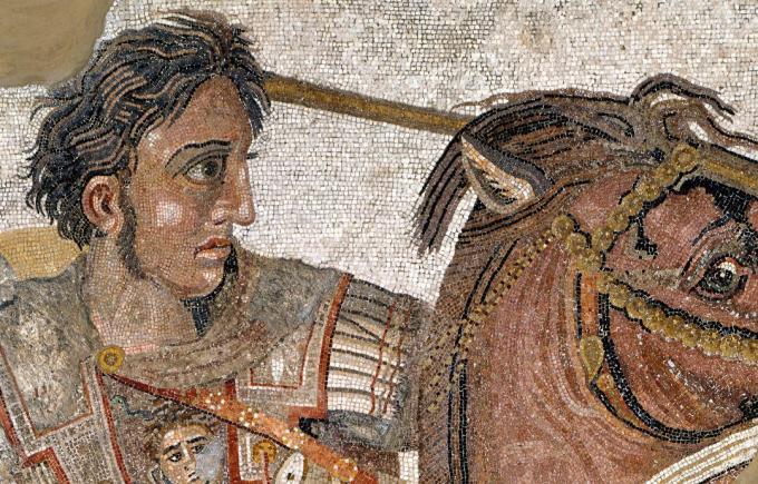 Mozaika Aleksander Wielki