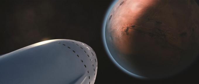 Misje na Marsie w przyszłości.