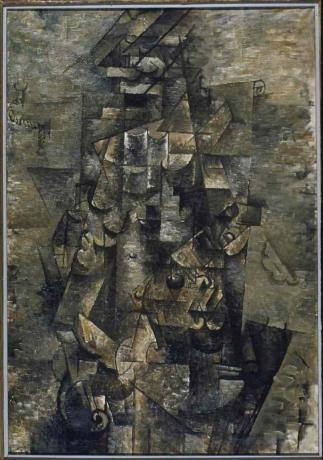 George Braque człowiek z gitarą