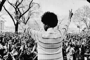 Shirley Chisholm At Protest