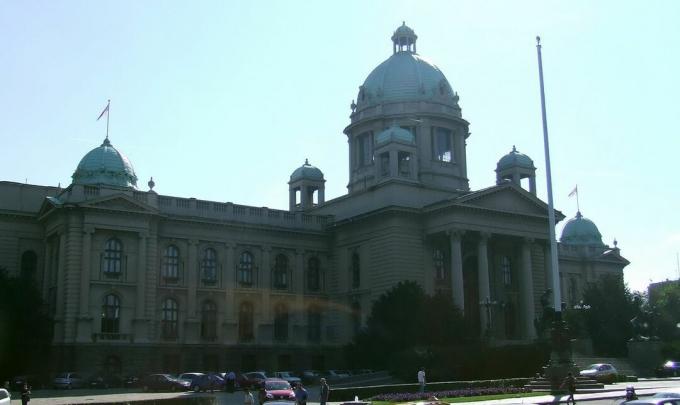 Belgrad Parlament w Belgradzie, Serbia