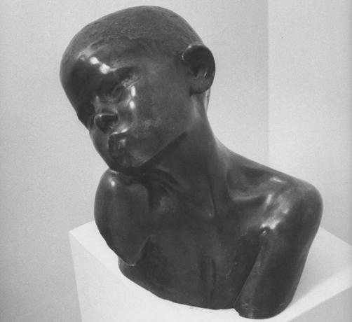 Rzeźba chłopca Constantin Brancusi