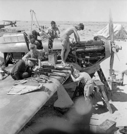 Hawker Hurricane w Afryce Północnej