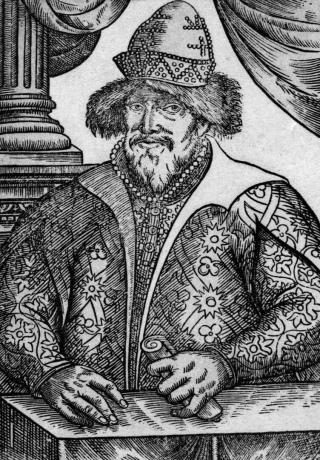 Car Iwan IV (1530-1584), Iwan Groźny Rosji, około 1560 roku