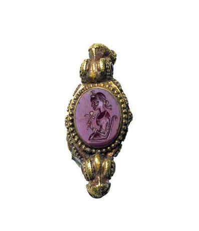 Złoty pierścionek, ok. II – IV w. N.e.