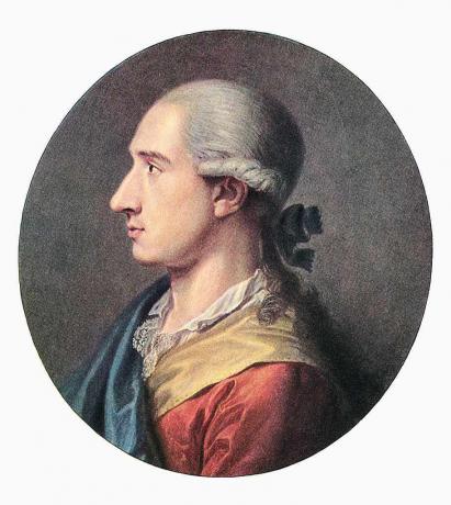 Profil niemieckiego autora Johanna Wolfganga Von Goethego