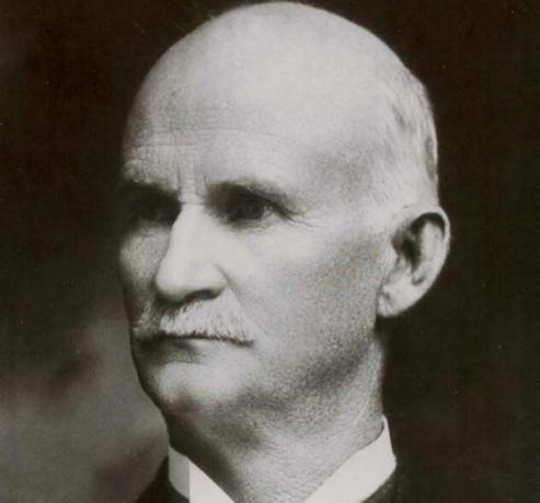 Portret głowy Johna Browninga