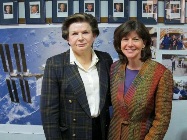 Valentina Tereshkova i Cady Coleman.