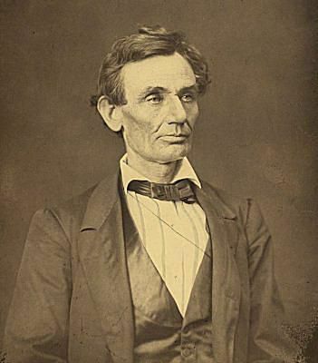 Abraham Lincoln w 1860 r