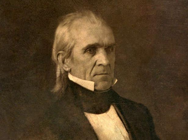 Portret Jamesa K. Polk