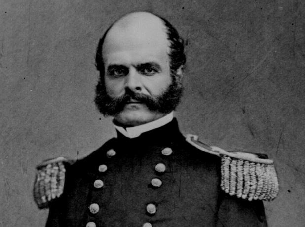 Portret Ambrose Burnside