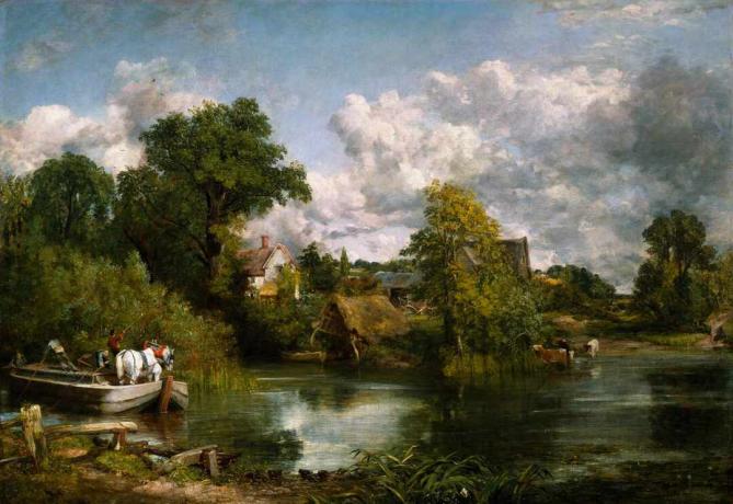 John Constable White Horse